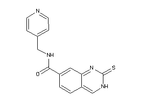 N-(4-pyridylmethyl)-2-thioxo-3H-quinazoline-7-carboxamide