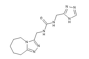 1-(6,7,8,9-tetrahydro-5H-[1,2,4]triazolo[4,3-a]azepin-3-ylmethyl)-3-(4H-1,2,4-triazol-3-ylmethyl)urea