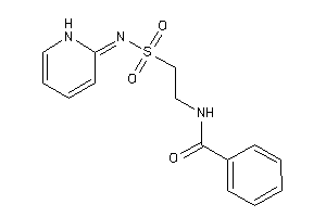 Image of N-[2-(1H-pyridin-2-ylideneamino)sulfonylethyl]benzamide
