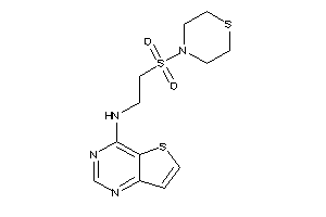 Thieno[3,2-d]pyrimidin-4-yl(2-thiomorpholinosulfonylethyl)amine