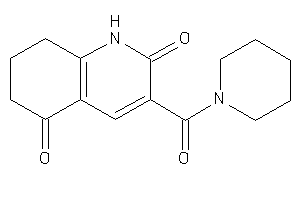 3-(piperidine-1-carbonyl)-1,6,7,8-tetrahydroquinoline-2,5-quinone