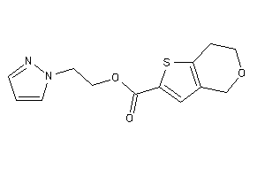6,7-dihydro-4H-thieno[3,2-c]pyran-2-carboxylic Acid 2-pyrazol-1-ylethyl Ester
