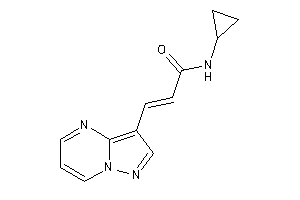 N-cyclopropyl-3-pyrazolo[1,5-a]pyrimidin-3-yl-acrylamide