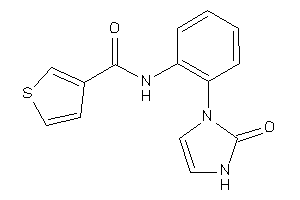 Image of N-[2-(2-keto-4-imidazolin-1-yl)phenyl]thiophene-3-carboxamide
