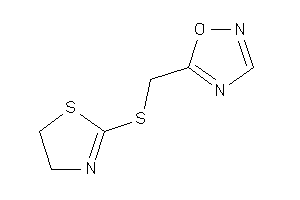 5-[(2-thiazolin-2-ylthio)methyl]-1,2,4-oxadiazole