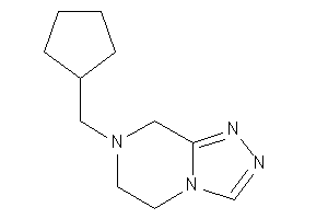 7-(cyclopentylmethyl)-6,8-dihydro-5H-[1,2,4]triazolo[4,3-a]pyrazine