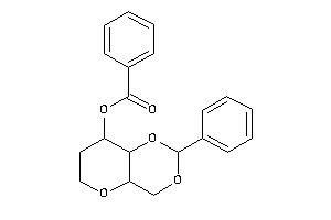 Image of Benzoic Acid (2-phenyl-4,4a,6,7,8,8a-hexahydropyrano[3,2-d][1,3]dioxin-8-yl) Ester