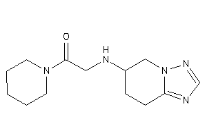 1-piperidino-2-(5,6,7,8-tetrahydro-[1,2,4]triazolo[1,5-a]pyridin-6-ylamino)ethanone