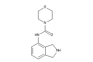 N-isoindolin-4-ylmorpholine-4-carboxamide