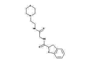N-[2-keto-2-(2-morpholinoethylamino)ethyl]-2,3-dihydrobenzothiophene-2-carboxamide