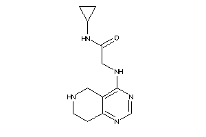 Image of N-cyclopropyl-2-(5,6,7,8-tetrahydropyrido[4,3-d]pyrimidin-4-ylamino)acetamide