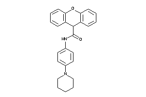 N-(4-piperidinophenyl)-9H-xanthene-9-carboxamide
