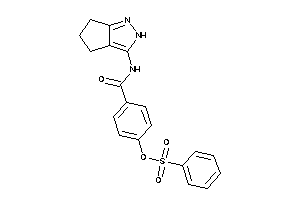 Benzenesulfonic Acid [4-(2,4,5,6-tetrahydrocyclopenta[c]pyrazol-3-ylcarbamoyl)phenyl] Ester