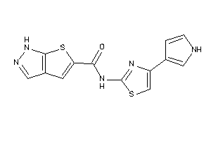 N-[4-(1H-pyrrol-3-yl)thiazol-2-yl]-1H-thieno[2,3-c]pyrazole-5-carboxamide