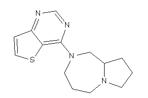 4-(1,3,4,5,7,8,9,9a-octahydropyrrolo[1,2-a][1,4]diazepin-2-yl)thieno[3,2-d]pyrimidine