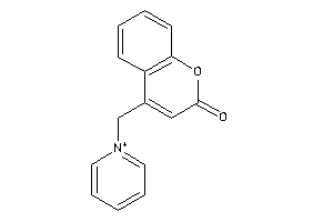 4-(pyridin-1-ium-1-ylmethyl)coumarin