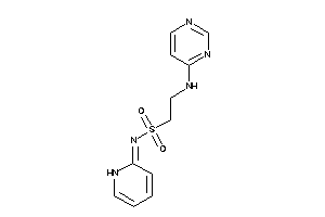 N-(1H-pyridin-2-ylidene)-2-(4-pyrimidylamino)ethanesulfonamide