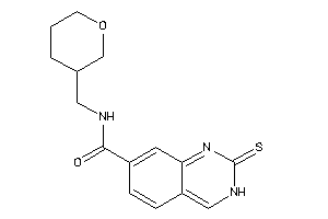 N-(tetrahydropyran-3-ylmethyl)-2-thioxo-3H-quinazoline-7-carboxamide