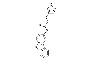 N-dibenzofuran-2-yl-3-(1H-pyrazol-4-yl)propionamide