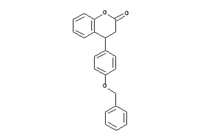 4-(4-benzoxyphenyl)chroman-2-one