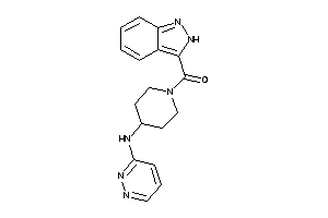 2H-indazol-3-yl-[4-(pyridazin-3-ylamino)piperidino]methanone