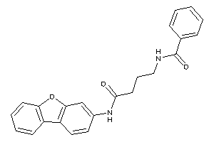 N-[4-(dibenzofuran-3-ylamino)-4-keto-butyl]benzamide