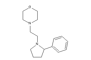 4-[2-(2-phenylpyrrolidino)ethyl]morpholine