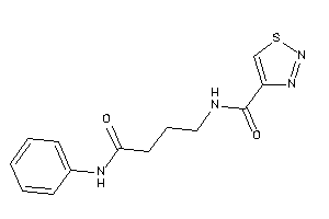 N-(4-anilino-4-keto-butyl)thiadiazole-4-carboxamide