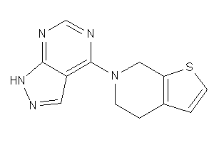 6-(1H-pyrazolo[3,4-d]pyrimidin-4-yl)-5,7-dihydro-4H-thieno[2,3-c]pyridine