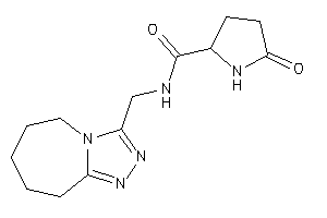 5-keto-N-(6,7,8,9-tetrahydro-5H-[1,2,4]triazolo[4,3-a]azepin-3-ylmethyl)pyrrolidine-2-carboxamide