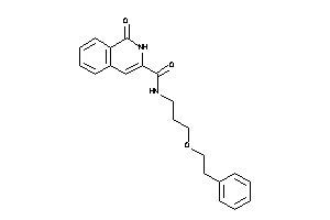 1-keto-N-(3-phenethyloxypropyl)-2H-isoquinoline-3-carboxamide