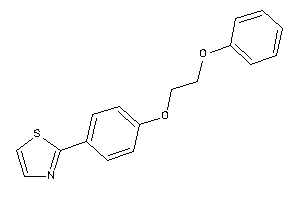 2-[4-(2-phenoxyethoxy)phenyl]thiazole