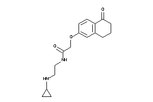 N-[2-(cyclopropylamino)ethyl]-2-(1-ketotetralin-6-yl)oxy-acetamide