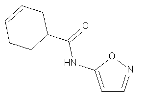 N-isoxazol-5-ylcyclohex-3-ene-1-carboxamide