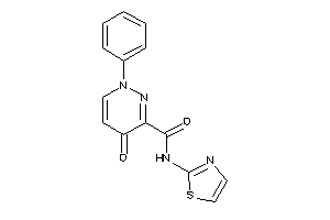 Image of 4-keto-1-phenyl-N-thiazol-2-yl-pyridazine-3-carboxamide