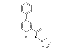 N-isoxazol-5-yl-4-keto-1-phenyl-pyridazine-3-carboxamide