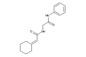 2-[(2-cyclohexylideneacetyl)amino]-N-phenyl-acetamide