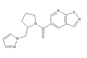 Isoxazolo[5,4-b]pyridin-5-yl-[2-(pyrazol-1-ylmethyl)pyrrolidino]methanone