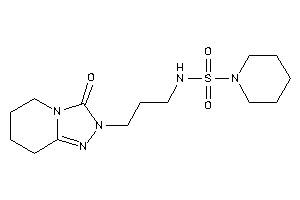 Image of N-[3-(3-keto-5,6,7,8-tetrahydro-[1,2,4]triazolo[4,3-a]pyridin-2-yl)propyl]piperidine-1-sulfonamide
