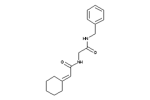 N-benzyl-2-[(2-cyclohexylideneacetyl)amino]acetamide
