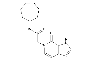 N-cycloheptyl-2-(7-keto-1H-pyrrolo[2,3-c]pyridin-6-yl)acetamide