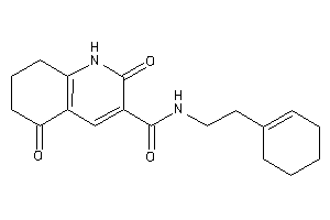 N-(2-cyclohexen-1-ylethyl)-2,5-diketo-1,6,7,8-tetrahydroquinoline-3-carboxamide