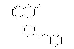 4-(3-benzoxyphenyl)chroman-2-one