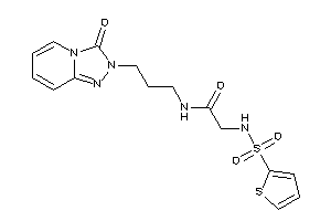 Image of N-[3-(3-keto-[1,2,4]triazolo[4,3-a]pyridin-2-yl)propyl]-2-(2-thienylsulfonylamino)acetamide