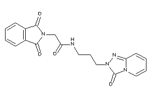 Image of N-[3-(3-keto-[1,2,4]triazolo[4,3-a]pyridin-2-yl)propyl]-2-phthalimido-acetamide