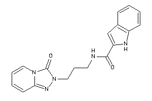 Image of N-[3-(3-keto-[1,2,4]triazolo[4,3-a]pyridin-2-yl)propyl]-1H-indole-2-carboxamide