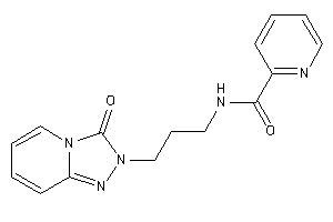 Image of N-[3-(3-keto-[1,2,4]triazolo[4,3-a]pyridin-2-yl)propyl]picolinamide