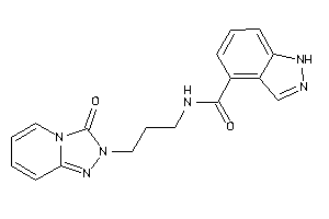 N-[3-(3-keto-[1,2,4]triazolo[4,3-a]pyridin-2-yl)propyl]-1H-indazole-4-carboxamide