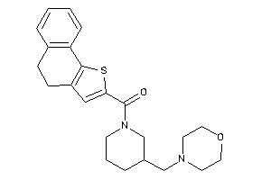 4,5-dihydrobenzo[g]benzothiophen-2-yl-[3-(morpholinomethyl)piperidino]methanone