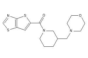 Image of [3-(morpholinomethyl)piperidino]-thieno[2,3-d]thiazol-5-yl-methanone